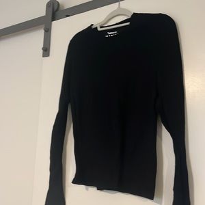 Terramar Merino Woolskins Black Long sleeve top MEDIUM Women’s